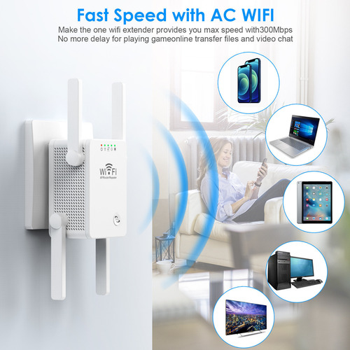 P Amplificador De Señal Wifi De 300 Mbps Internet Inalámbric