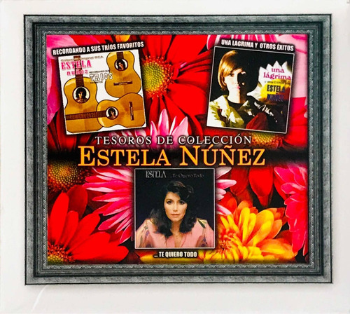 Estela Núñez, Tesoros De Colección 3cds Seminuevo