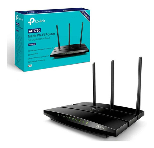 Router Ac1750 Archer A7 3 Antenas Full Gigabit /dual Band