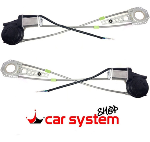 Kit Motor Alza Vidrios Crime Stopper Dos Ventanas