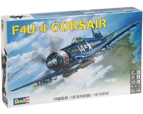 Escala Corsair F4u 4 1/48 (kit de montagem)