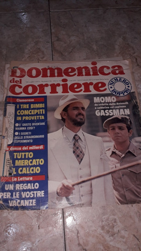 Revista Antigua Domenica Del Corriere Nº 30 Italiana