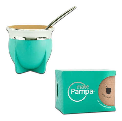 Mate Pampa Bombilla Colores Pettish Online