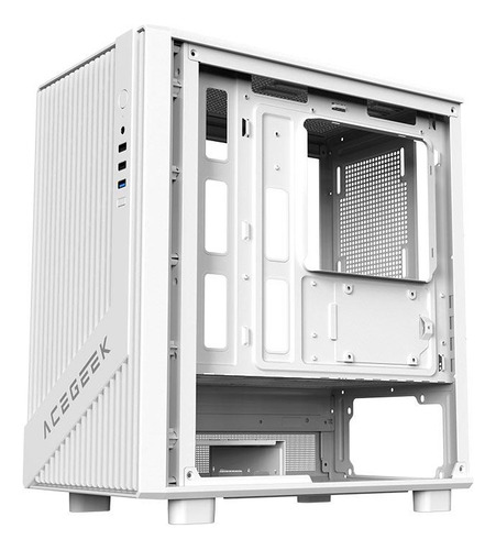 Gabinete Gamer Acegeek Blade Mid-tower Lateral/vidro Branco