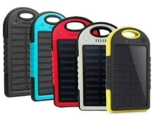 Imagen 3 de 5 de Cargador Portatil Solar De Bateria 20,000 Mah Impermeable