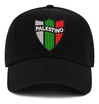 Comprar Gorro Jockey Visera Curva Palestino Futbol Bordado