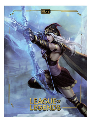 Caderno League Of Legends Ashe Brochura Univ. Tilibra