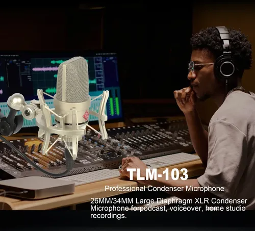 NEUMANN TLM103&BABY FACE PRO セット Microfone Réplica Neumann Tlm 103 Diafragma 34mm Condensad