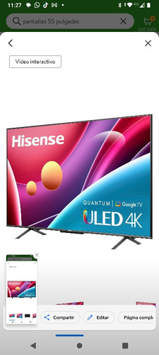 Pantalla Hisense