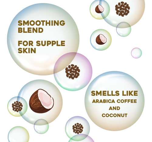 Crema Corporal Suavizante De Coco Y Café 577 Ml Ideal Piel