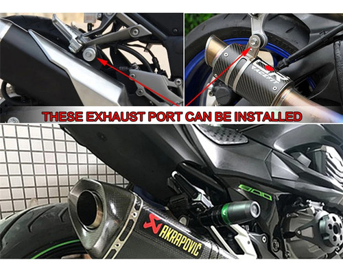 Deslizador De Escape Frame Crash Para Bajaj Pulsar 200rs 202