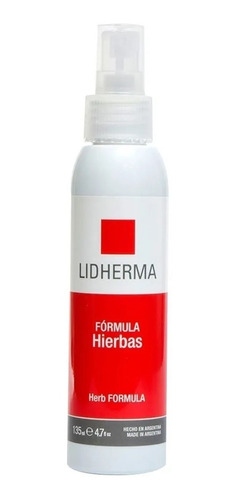 Loción Tónico De Hierbas 125ml Suaviza E Hidrata Lidherma