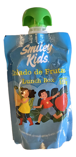 Compota 100% Frutas Smiley Kids Manzana Pera