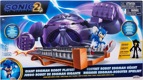 Sonic The Hedgehog Juego Robot De Eggman + Super Sonic 