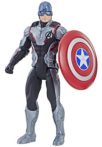 Figura Capitán América Endgame Equipo Avengers 6 