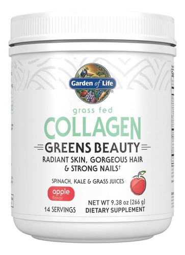 Colágeno Greens Beauty Garden Of Life (266 G)