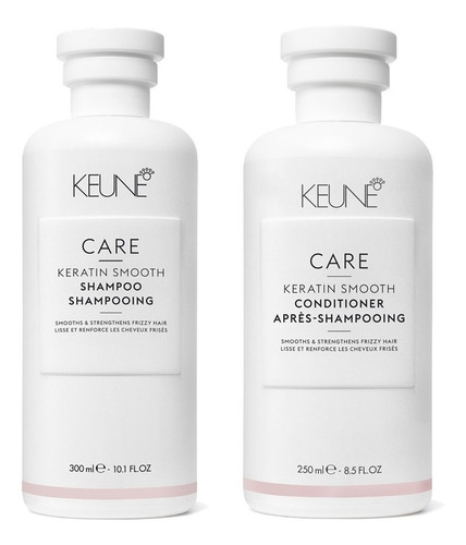 Kit Keune Care Keratin Smothing Sh 300ml + Cond 250ml