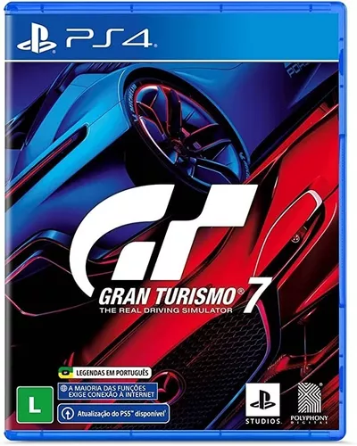 Gran Turismo 7 PS4 Mídia Física Novo Lacrado