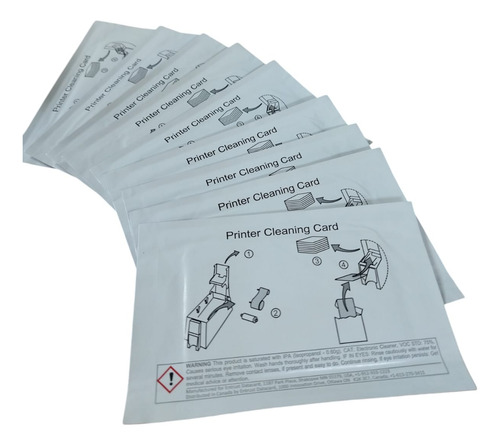 Tarjetas De Limpieza Con Alcohol Entrust Datacard 552141-002