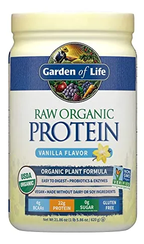 Proteína En Polvo Garden Of Life Organic Vanilla 22g