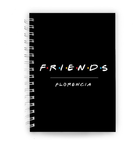 Cuaderno A5, Serie Friends - 100 Hojas 80gr
