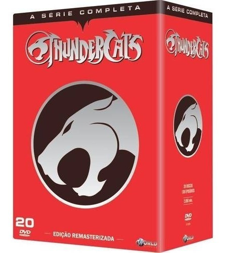 Box Dvd: Thundercats Coleção Completa - Original Lacrado