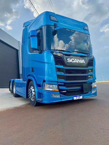 Caminhao Scania R450 Blue Edition 2020