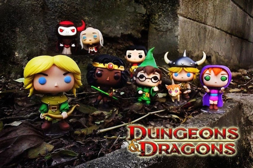  Archivo Stl Impresión 3d - Calabozos Y Dragones Funkos Pack