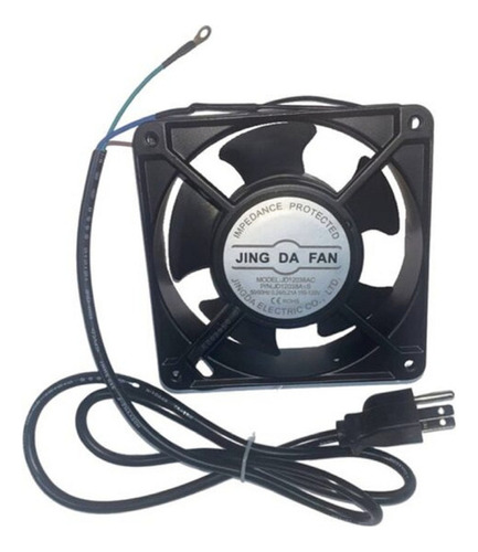 Fan Cooler 12cm Metal 12x12x38 110v Para Rack Jd12038ac Acme