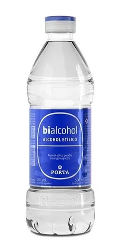 Mf Alcohol Etílico 96 ° Uso Alimenticio Medicinal 500 Ml