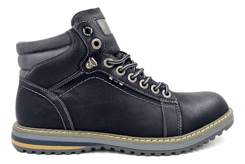 Botin Casual Hombre / Cuero Premium Térmico Urbano