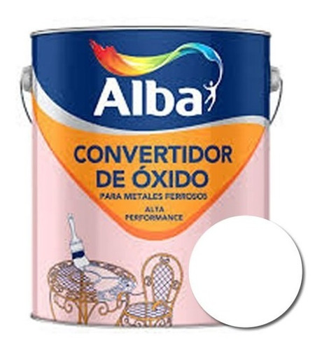 Alba Convertidor De Oxido 4 Lt - Colores - Sagitario Color Blanco