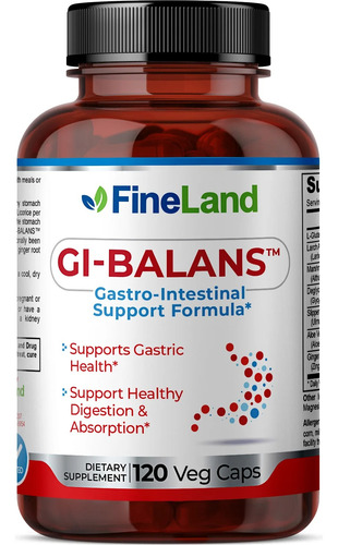 Fineland Gi-balans 120caps Fórmula De Apoyo Gastrointestinal