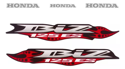 Adesivo Kit Biz 125 2007 a 2010 Honda personalizado