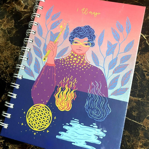 Cuaderno El Mago - Tarot - Original