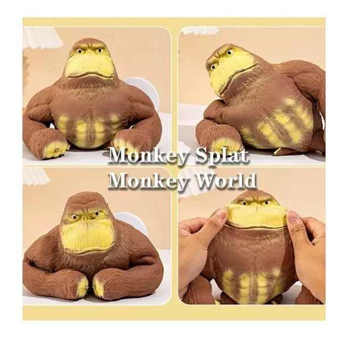 Monkey World, Latex Gorilla Soft Decompression Toy