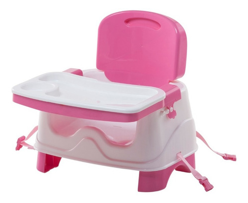 Silla De Comer Booster Plegable Portátil Bebè Nombre Del Diseño Rosa