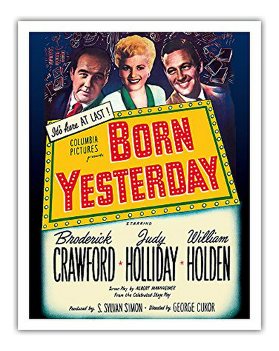 Born Yesterday  protagonizada Por Broderick Crawford, Judy 