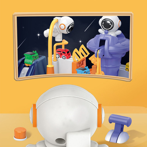 Pista De Carreras Educativa Temprana De Astronaut Car Advent