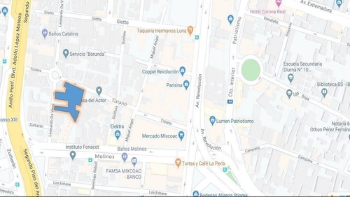 Imagen 1 de 3 de Tz Terreno En Venta En Mixcoac (534)