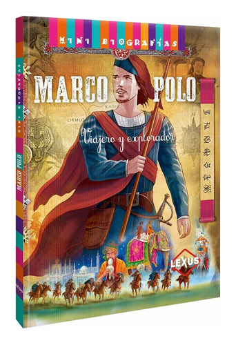 Marco Polo Mini Biografías Viajero Y Explorador Libro Nuevo