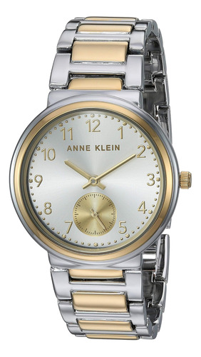 Reloj De Vestir Anne Klein (modelo: Silver Two Tone