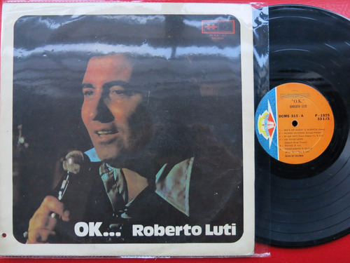 Vinyl Vinilo Lp Acetato Roberto Luti Ok Balada