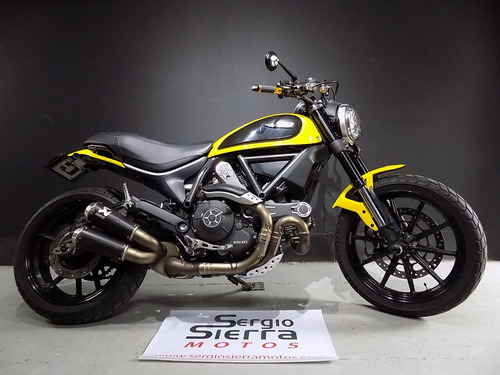 Ducati Scrambler Icon Amarilla 2015