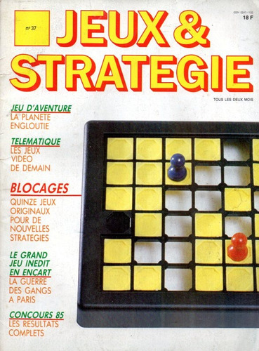 Jeux & Strategie 37 - Revista Francesa De Juegos