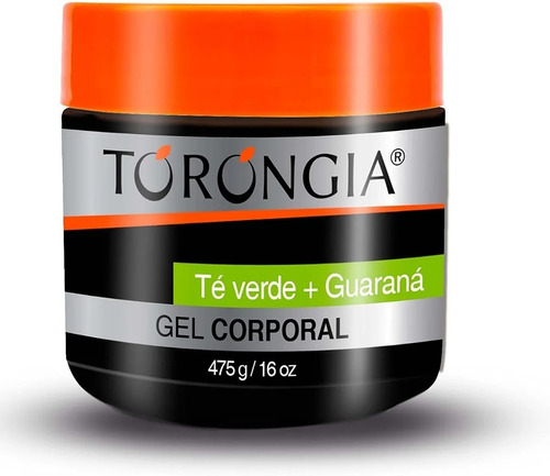 Gel Corporal Torongia Te Verde Y Guarana 475gr Termogenico 