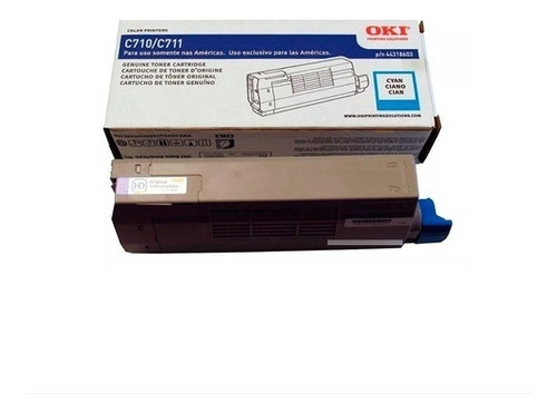 Toner Original Oki C710 C711 44318601 44318602 44318603