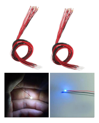 Y Azul Precableado # 0805 Smd Led Farola Led Kits De