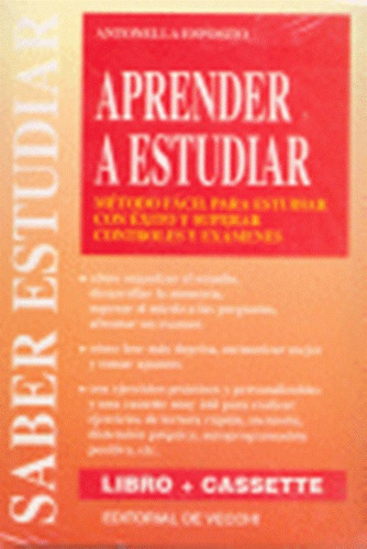 Aprender A Estudiar, Antonella Esposito, Vecchi