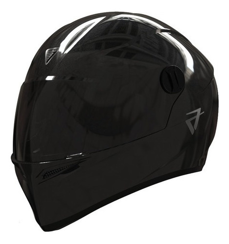 Casco Moto Vertigo V50 Monochrome Negro Brillante L